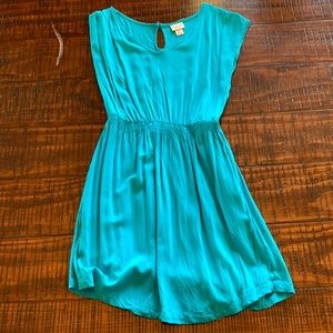 Blue/Green Mossimo Mini Dress